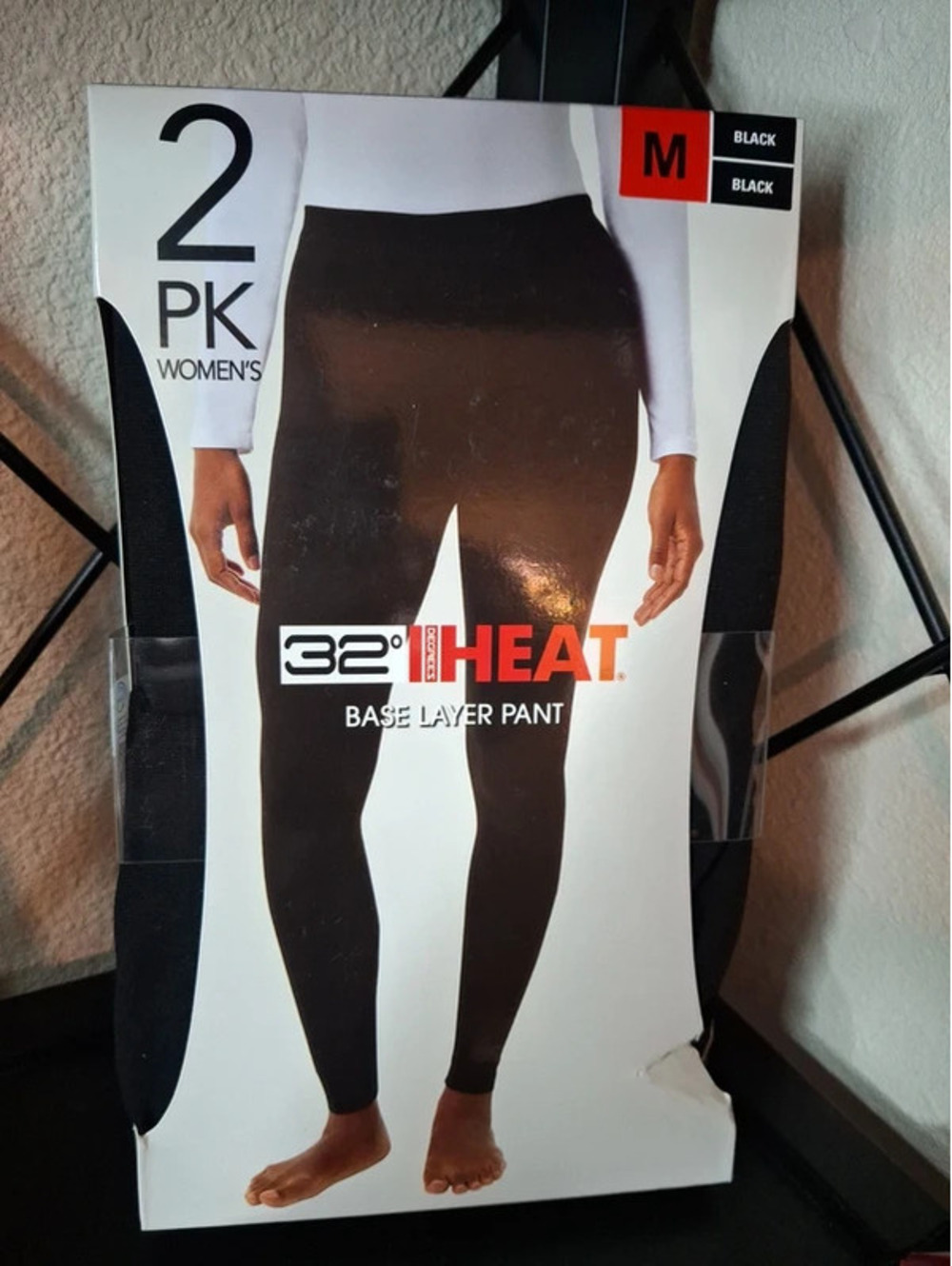 32 Degrees Heat women's base layer pants New 2 pk size M